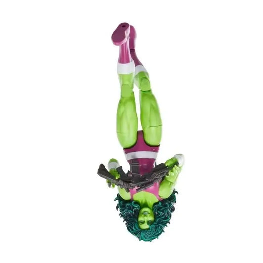 Original Hasbro Marvel Legends Series Retro Card Iron Man SHE Hulk Action Toy Figure
