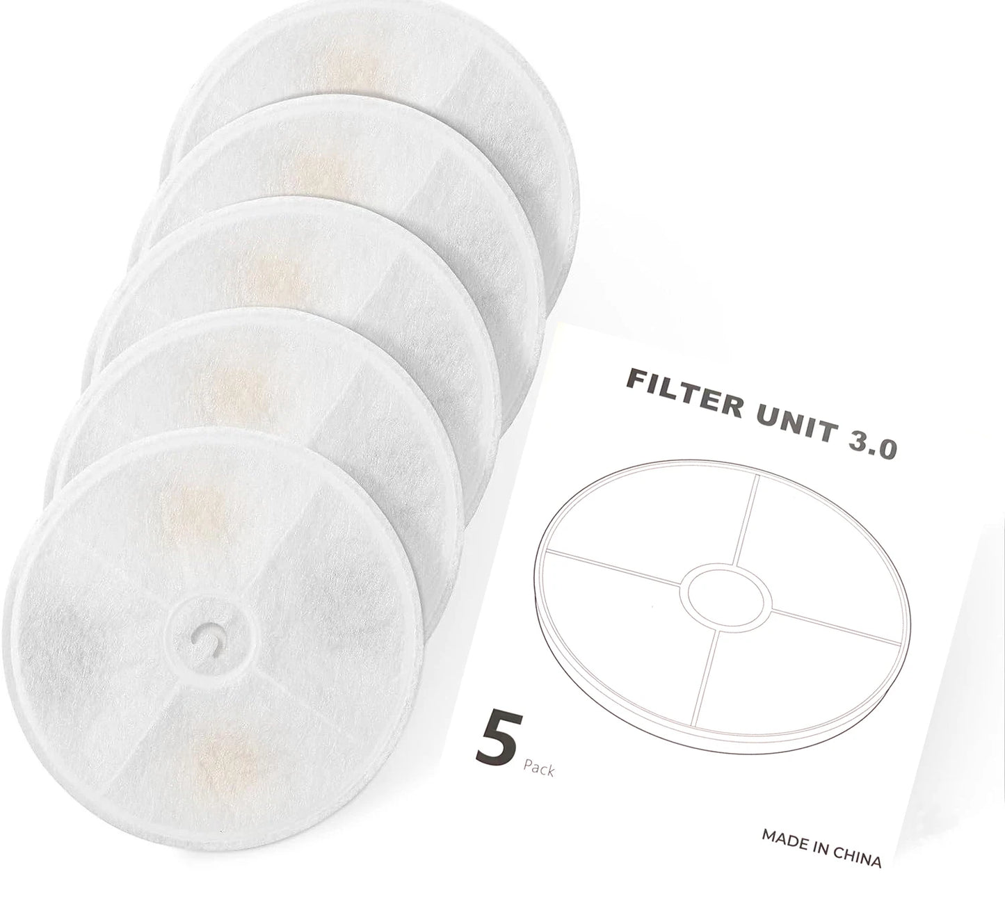 Pet Auto Feeder Filter Cat Water Fountain 5PCS Filter Cat Health Water Fountain