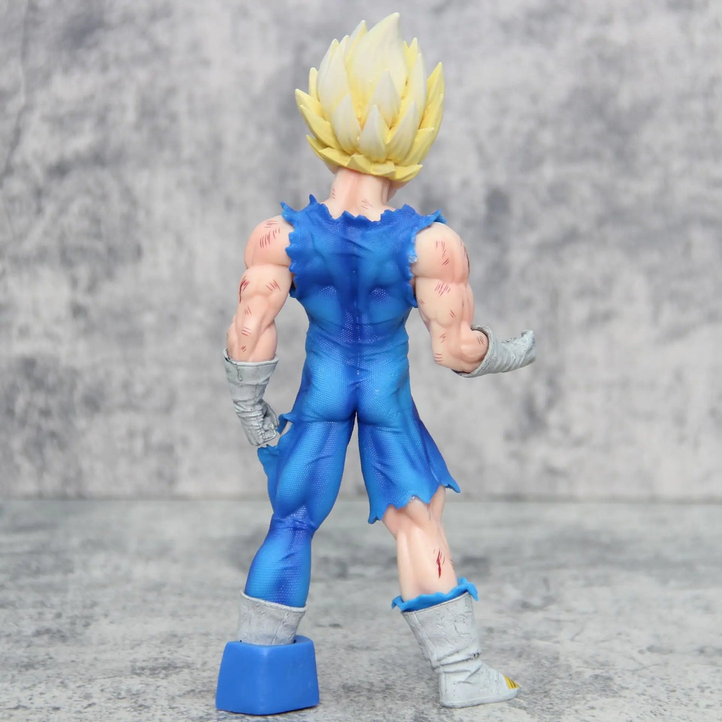 8" Anime Dragon Ball Vegeta Action Battle Damage Statue Anime Figurine PVC Model