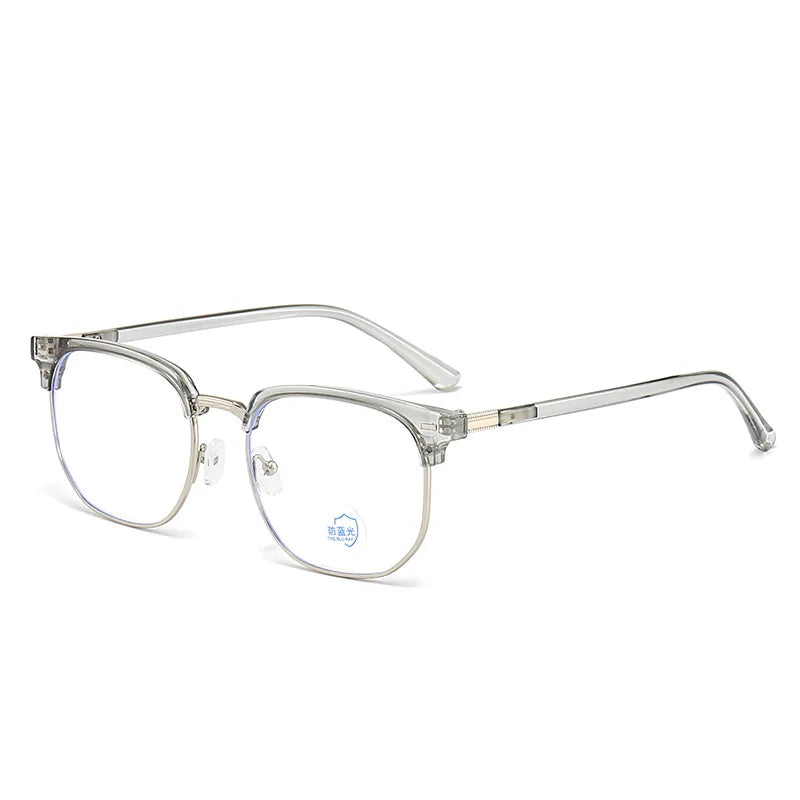 Photochromic Anti Radiation Glasses Eyeglass Eyeglasses for Woman Men Vintage Eyebrow Frame Glasses Fashion Eyewear