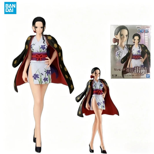 【IN STOCK】Original Banpresto The Shukko One Piece Nico Robin Wano Country Kimono 19cm Figure Collectible Model Toy Gift