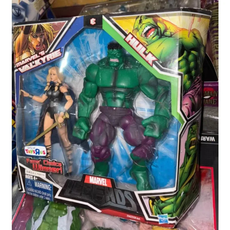 Original Hasbro Marvel Legends Series HULK/VALKYRIE Anime Figure Toy Model Collection