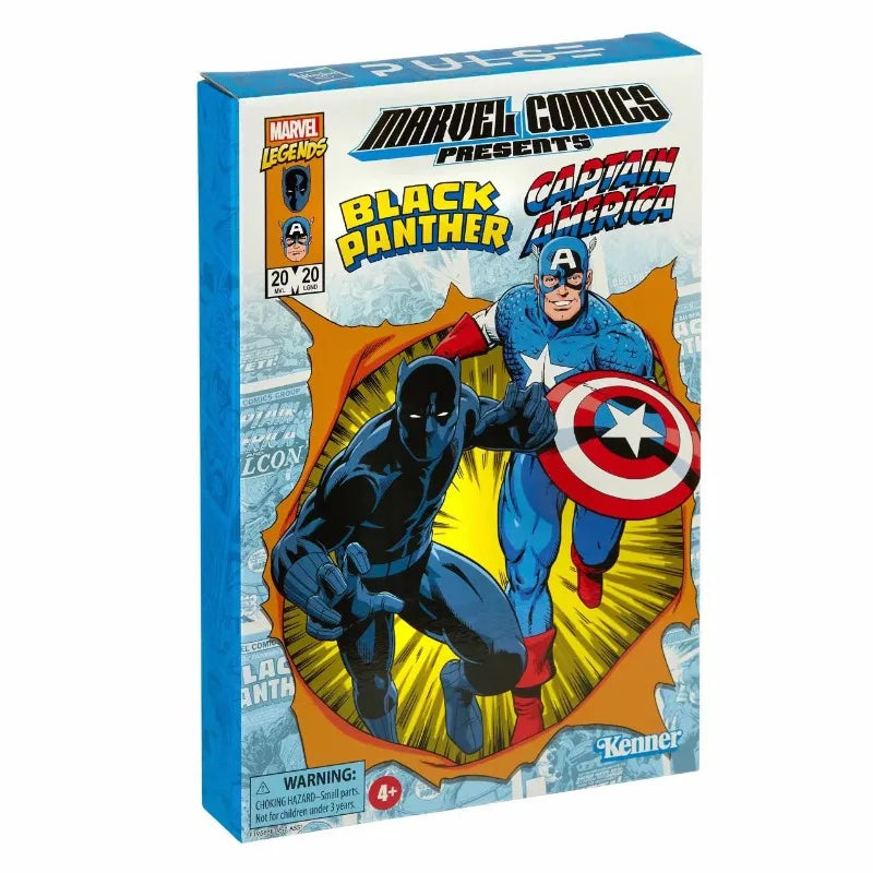 Original Hasbro Marvel Comic IRON MAN X-MEN/ELECTRO SPIDER-MAN/BLACK PANTHER CAPTAIN AMERICA/BLACK PANTHER IRON MAN Anime Figure