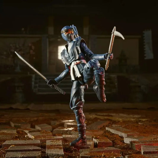 Original Hasbro G.I. Joe Classified Series 51 Blue Ninjas Anime Figures Toys Models Collection
