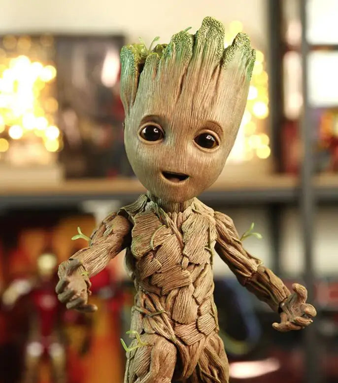 Marvel Guardians of The Galaxy Groot Cute Tree Man Joints Moveable Action Figure