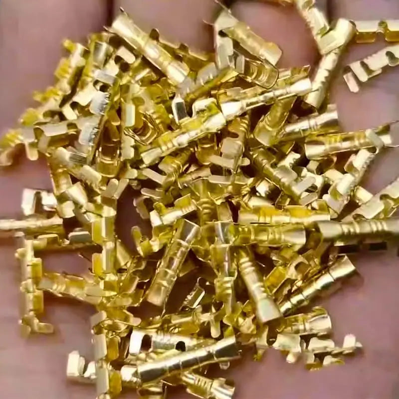 1000pcs 453 0.3-1.5MM U-Shaped Terminal tab Cold Inserts Terminal Wire Connector terminal electric Small Teeth Terminal