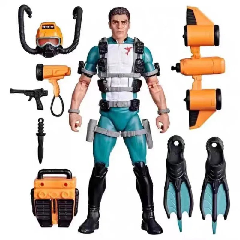 Original Hasbro G.I. Joe Classified Series 179 Wet-Suit Anime Figure Toys Model Collection