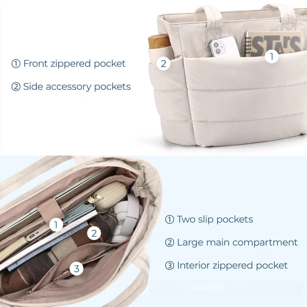 Soft Tote Bag Versatile Handbag Women, Commuting Bag Messenger Shoulder Bag