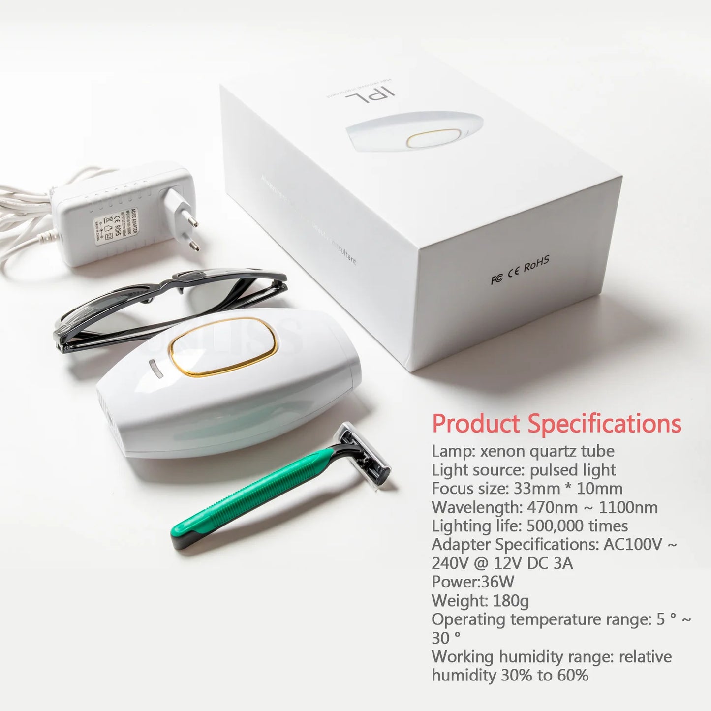 IPL Laser Epilator Body Bikini Laser Hair Removal For Women Flash Depilator