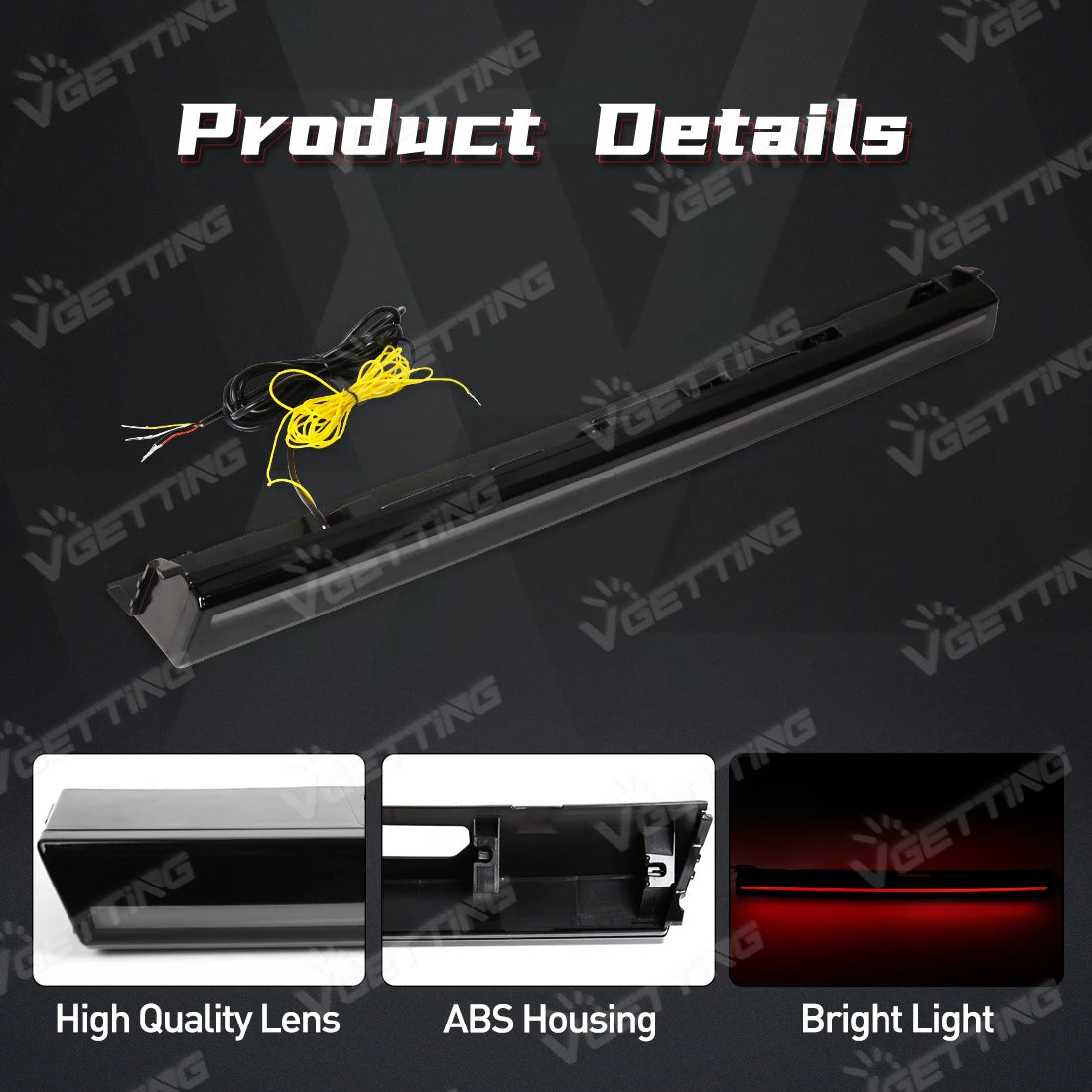 For Toyota Yaris Ativ Vios 2023 2024 Car Tail Light LED Trunk Lamp Through Daytime Running Warning Brake Turn Signal Taillight