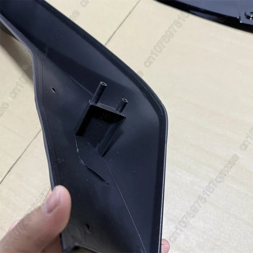 For BMW X5 G05 LCI M Sport 2023-2025 Car Front Bumper Splitter Lip Diffuser Body Kit Spoiler Guard Body Kit Cover Gloss Black