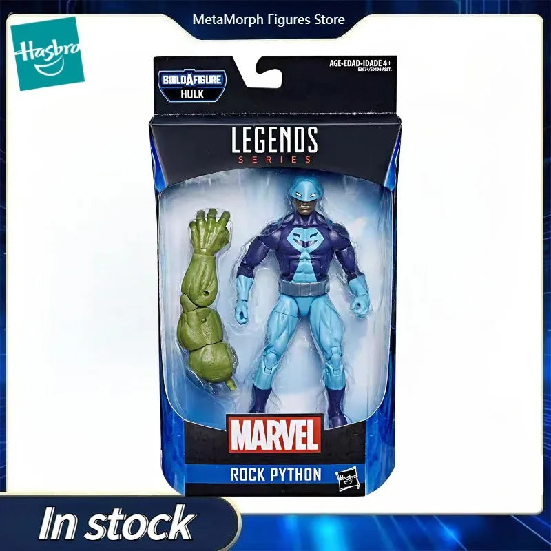 Original Hasbro Marvel Legends Series Rock Python Action Toy Figure Collection Model