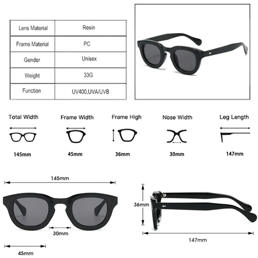 JNPCXI New Oval Candy Color Gradient Lens UV400 Sunglasses Women Men Eyewear Men Trending Sun Glasses Rivets Decoration