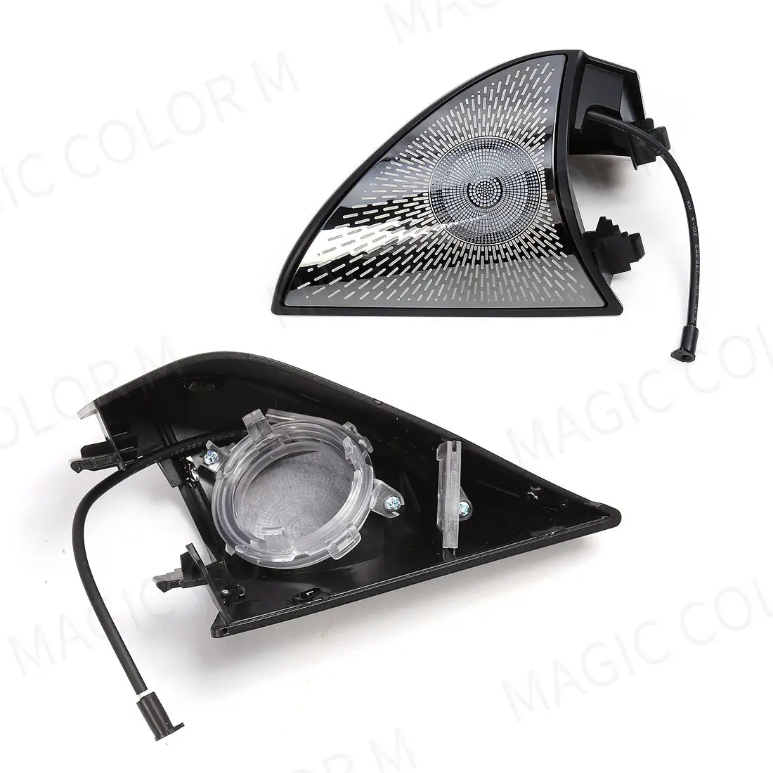 For Tesla Model 3 Y 2021 2022 2023 2024 Ambient Light LED Atmosphere Lamps Car Interior Symphony RGB Backlight Rotating Speakers