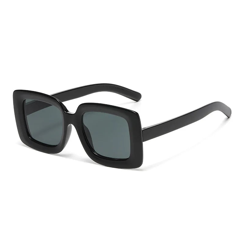 JNPCXI New Square Sunglasses Women Fashion Shades UV400 Men Luxury Gradient Transparent Male Female Sun Glasses