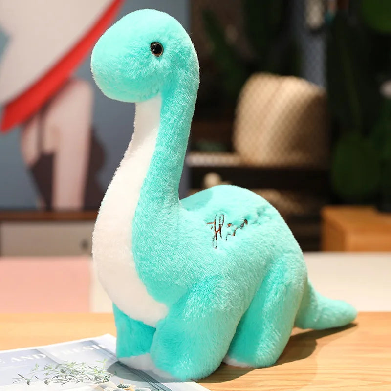 Cartoon Simulation Dinosaur Plush Toy Tyrannosaurus Rex Stuffed Soft Triceratops Cute Doll Toys for Kids Boys Girls Babys Gifts
