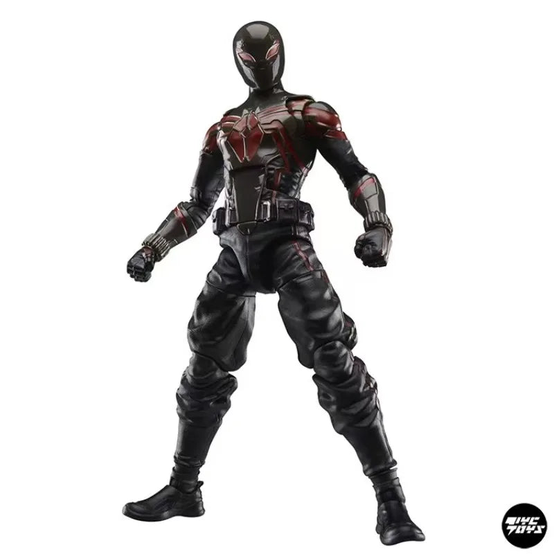 Original Hasbro Marvel Legends Series MILES MORALES Brooklyn 2099 SUIT Spider Man 2 Action Toy Figure Model Ornaments