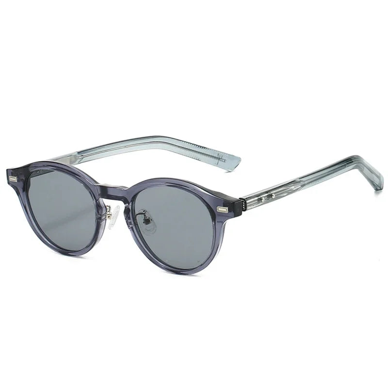 JNPCXI New Vintage TR Round Frame Sun Glasses Fashion High Quality Sunglasses Men Women UV400 Goggles Shades Eyewear