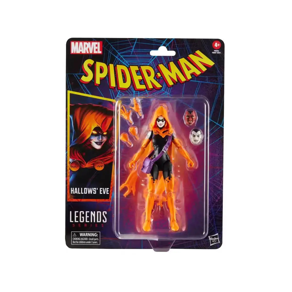 Original Hasbro Marvel Legends Series Spider-Man Hallows' Eve Anime Figure Model