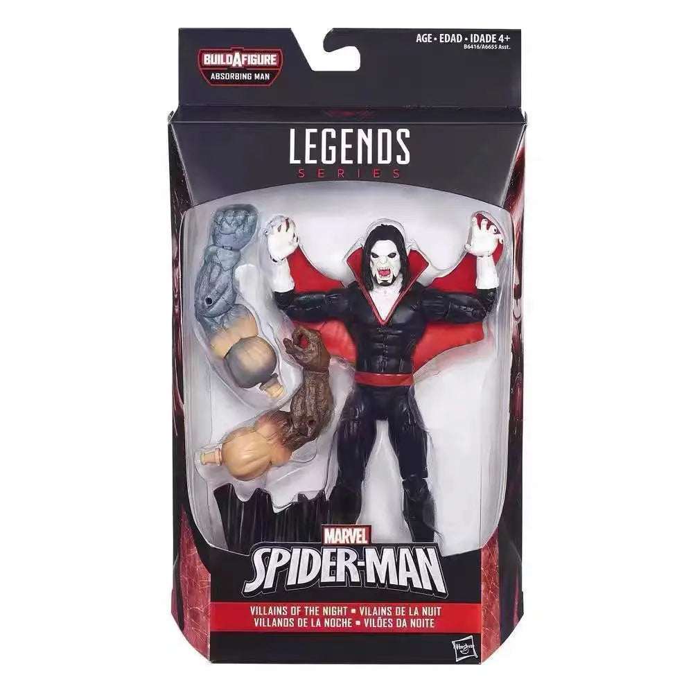Original Hasbro Marvel Legends Series DEADPOOL/LADY DEADPOOL/SPIDER-MAN VILLAINS OF THE NIGHT Action Toy Figure