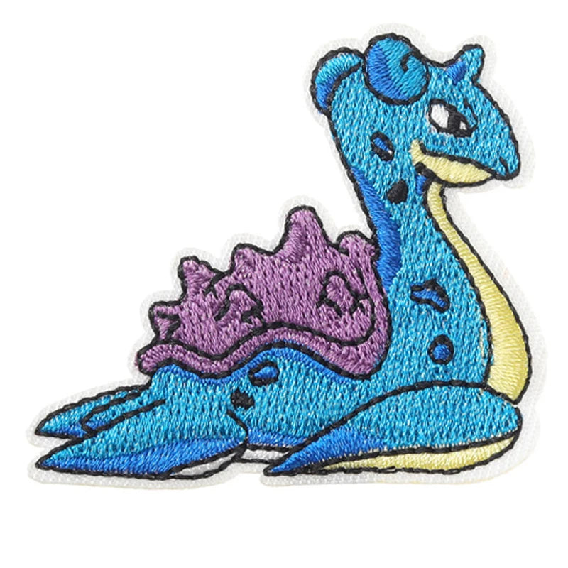 Cute Things Patch Cartoon Anime Embroidered Patches For Clothing DIY Iron on Patches For Clothes Game Patch Stickers
