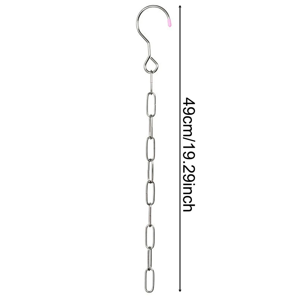 1/2pcs Stainless Steel Clothes Hanger Organizer, Space-Saving Foldable Wardrobe Rack for Efficient Clothing Storage