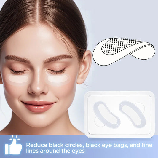 Microneedle Eye Patches Mask Korean Skin Care Hyaluronic Acid 1-20PCS for Dark Circle Eyes Mask Moisturizing Under Eye Gel Pads