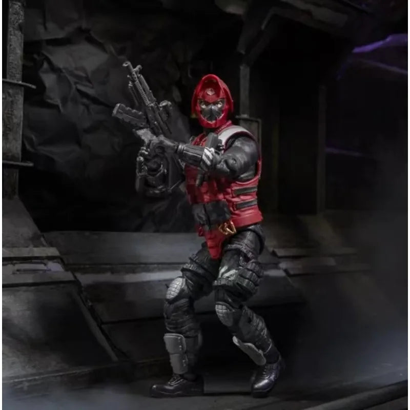 Original Hasbro G.I. Joe Classified Series 91 Cobra Crimson Alley Viper Anime Figures Toys Models Collection