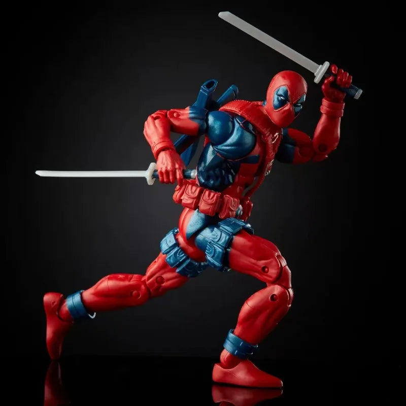 Original Hasbro Marvel Legends Series 80th Anniversary Uncanny Deadpool Action Figure Toy Collection Model