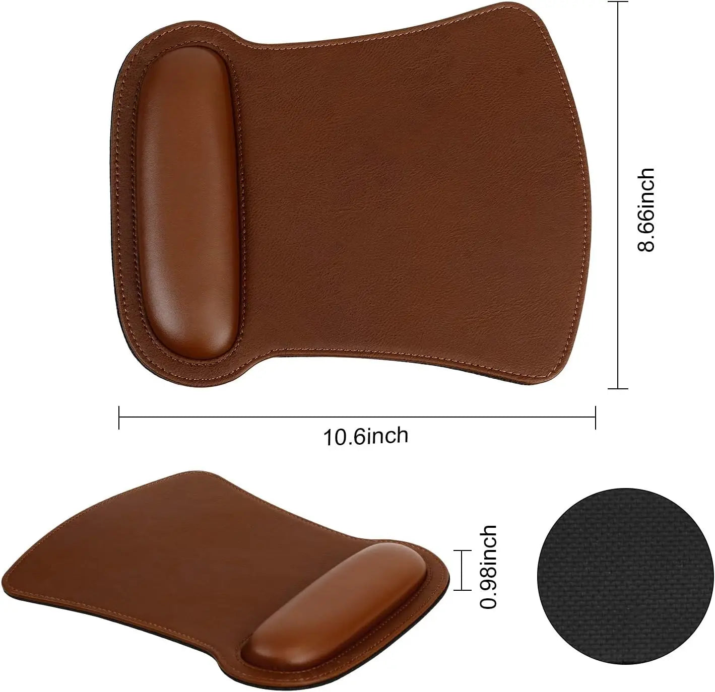 Keyboard Wrist Rest Pad and Mouse Wrist Rest Support Mouse Pad Set,Sturdy & Comfortable & Lightweight for Easy Typing & Pain Rel