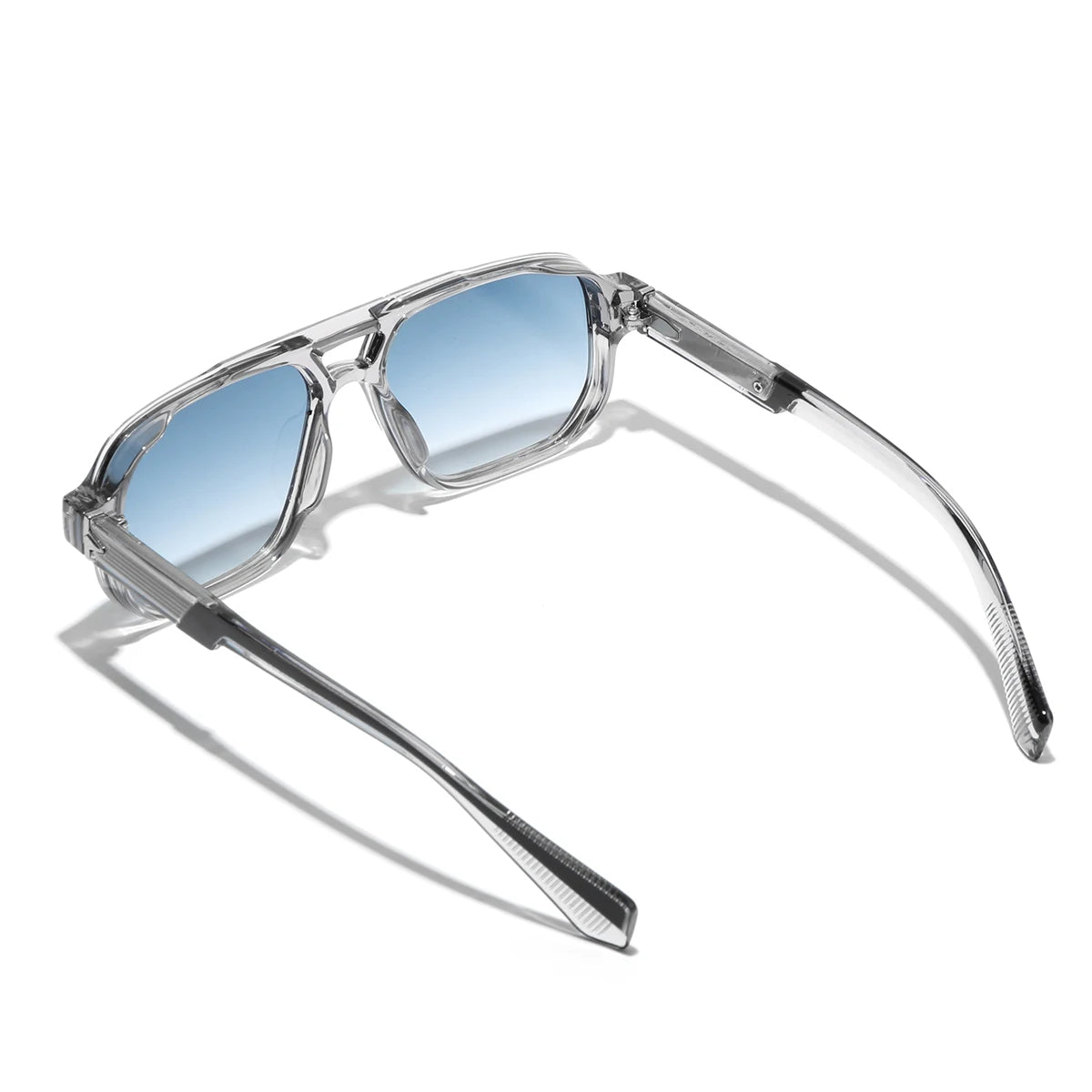 Retro 2026 Transparent Frame Sunglasses for Men and Women luxury brand designer UV400 Protection, Stylish for Driving & Outdoors