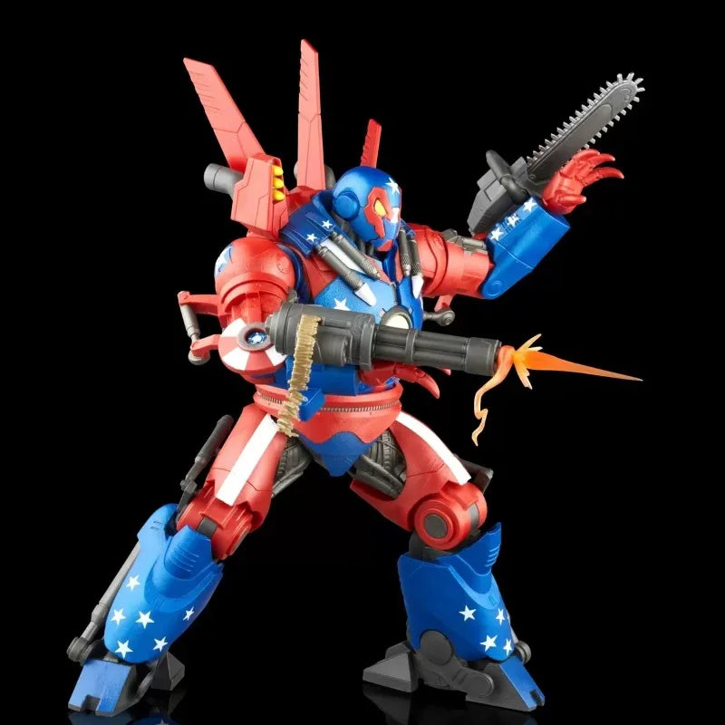 Original Hasbro Marvel Legends Series Iron Man Detroit Steel Anime Figures Action Figures Toys Models