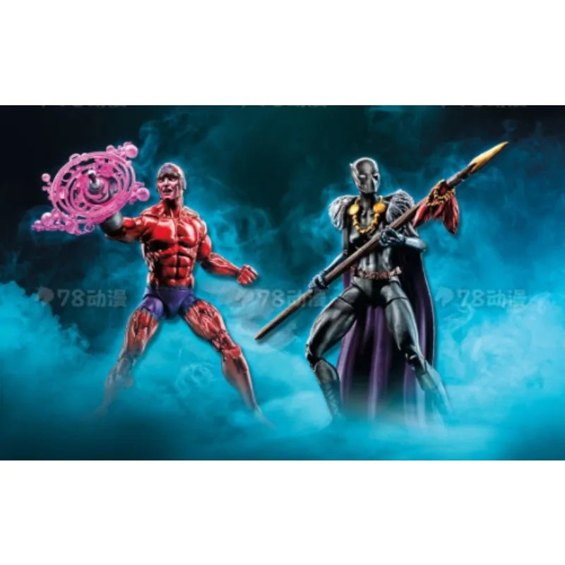 Original Hasbro Marvel Legends Series MARVEL'S KLAW/SHURI Anime Figure Collection Toy Model