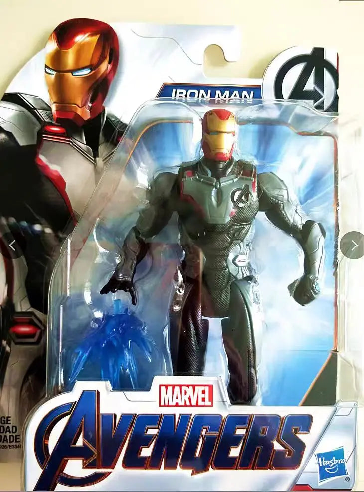 Original Hasbro MARVEL The Avengers RONIN/IRON MAN/THANOS/HULK/CAPTAIN MARVEL/WAR MACHINE Anime Figure Toy Model Collection
