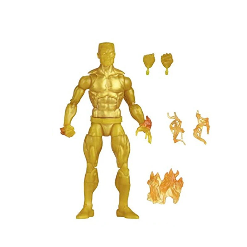 Marvel Legends Spiderman Silvermane Human Fly Molten Man Razorback 5-Pack 6" Action Figure