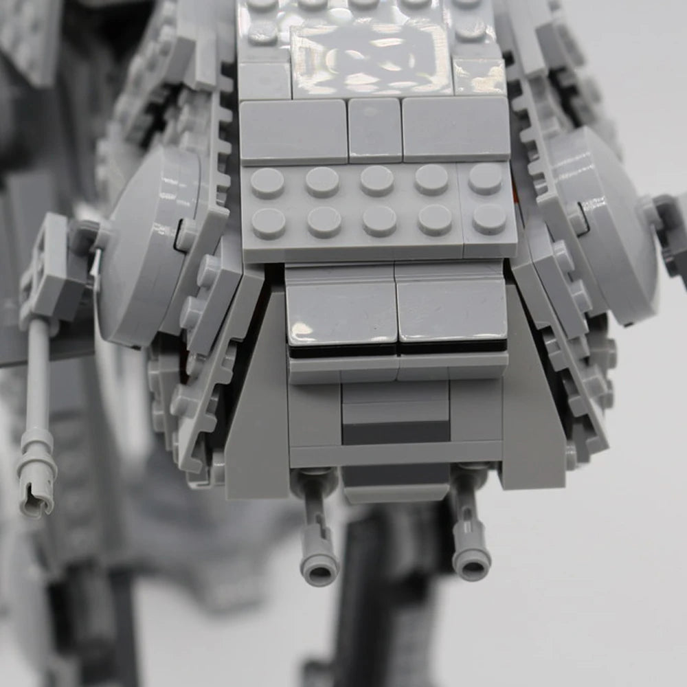 MOC Space Movie AT-AT Building Blocks Bricks DIY Model Modfied w/ Figures Toys