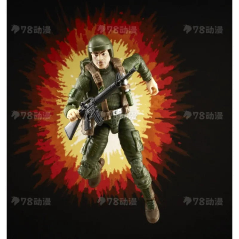 Original Hasbro G.I. Joe Classified Series Retro Collection Robert “Grunt” Graves Anime Figures Toys Models Collection