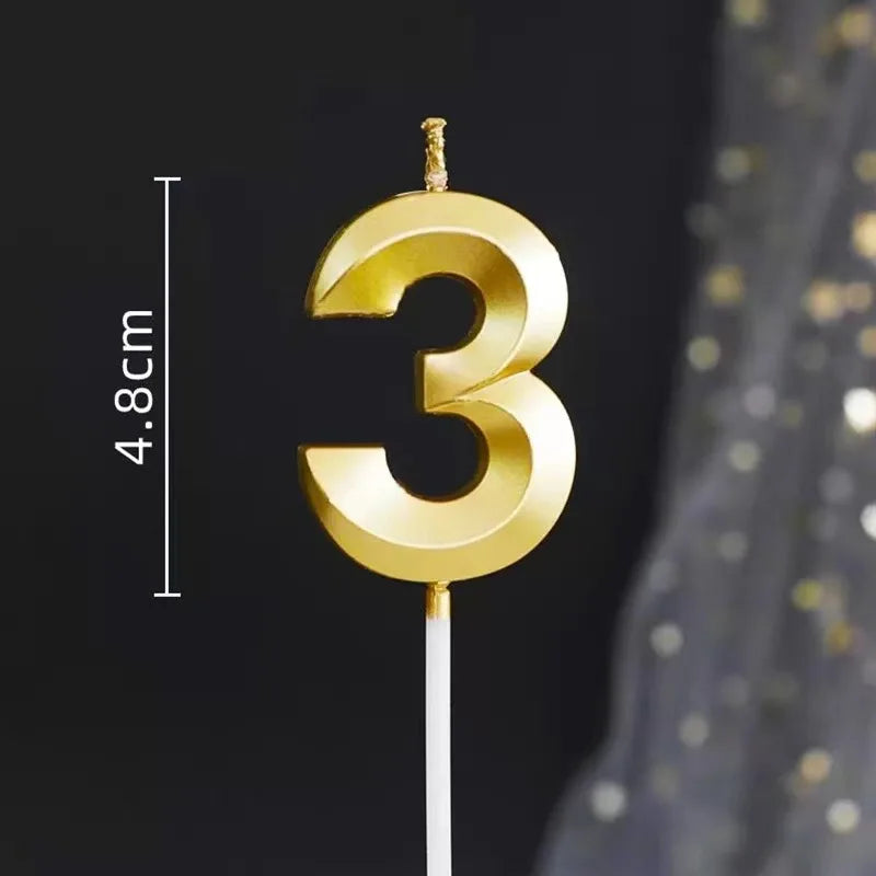 1pc Age Number Candle, Birthday Cake Candle, Creative Party Event Celebration Anniversary Cake Decoration