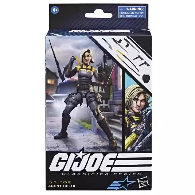 Original Hasbro G.I. Joe Classified Series 104 Agent Helix Action Toy
