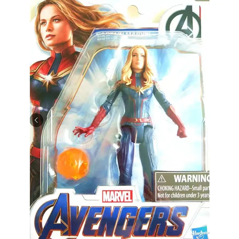 Original Hasbro MARVEL The Avengers RONIN/IRON MAN/THANOS/HULK/CAPTAIN MARVEL/WAR MACHINE Anime Figure Toy Model Collection