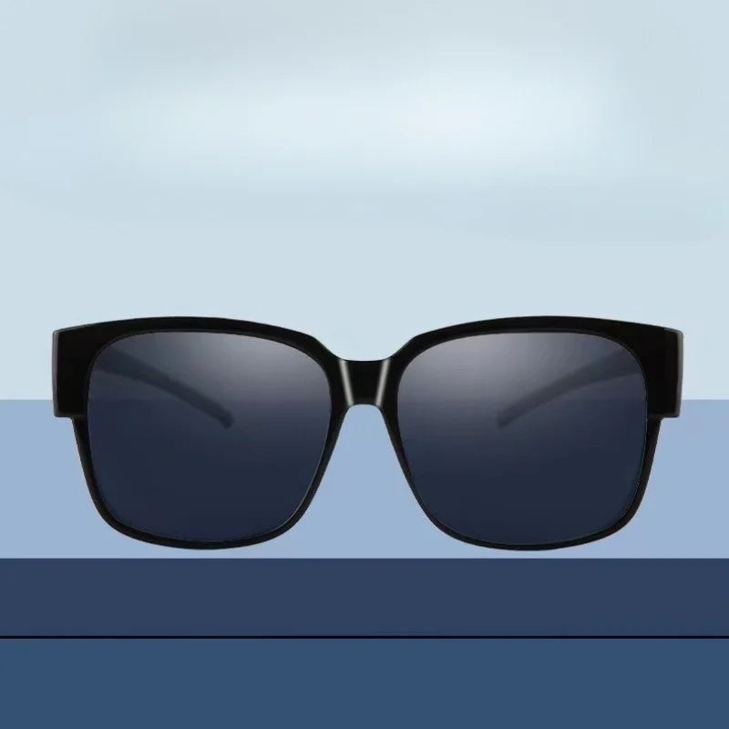Unisex Polarized Sunglasses Fashion Sunshade Glasses for Fishing Outing Unisex Wrapped Sunglasses