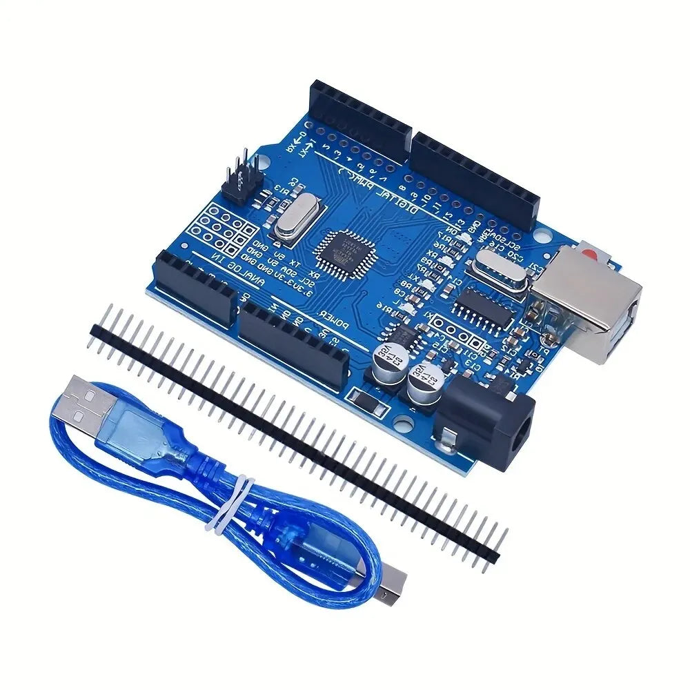DIY Electronic Starter Kit for UNO R3 Arduino Circuit Board Electronics 12-in-1 Programmable Engineering Coding Education STEAM