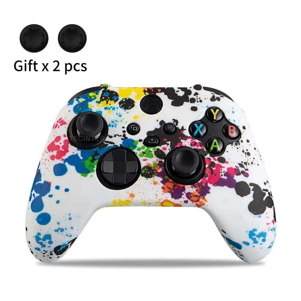 Soft Silicone Case For Xbox Series X/S Controller Protective Skin Gamepad Access