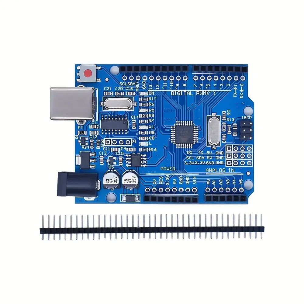 DIY Electronic Starter Kit for UNO R3 Arduino Circuit Board Electronics 12-in-1 Programmable Engineering Coding Education STEAM