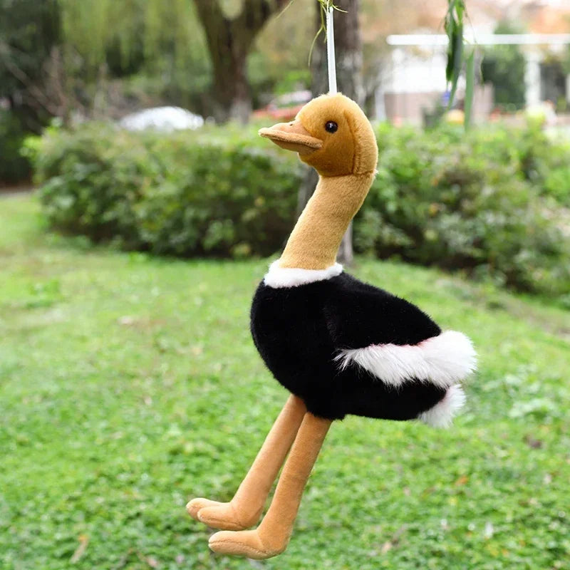 Hot 1pc 40cm/50cm Simulation Ostrich Plush Toy Stuffed Lifelike Animal Doll Soft Bird Pillow Cute Gift For Kids Girl