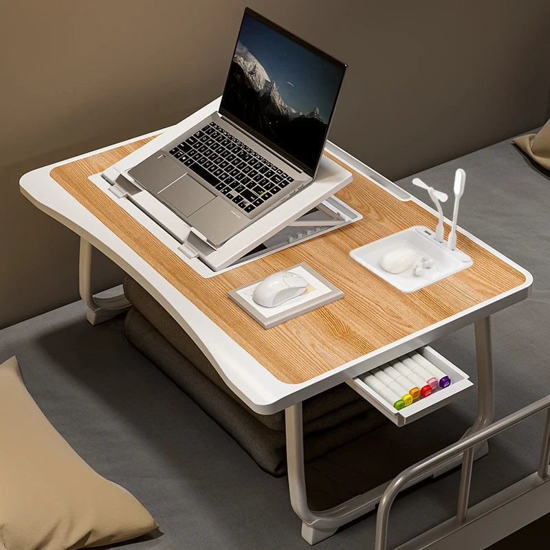 Laptop Bed Table, Foldable Table, Tablet Stand, Portable Lap Table For Working