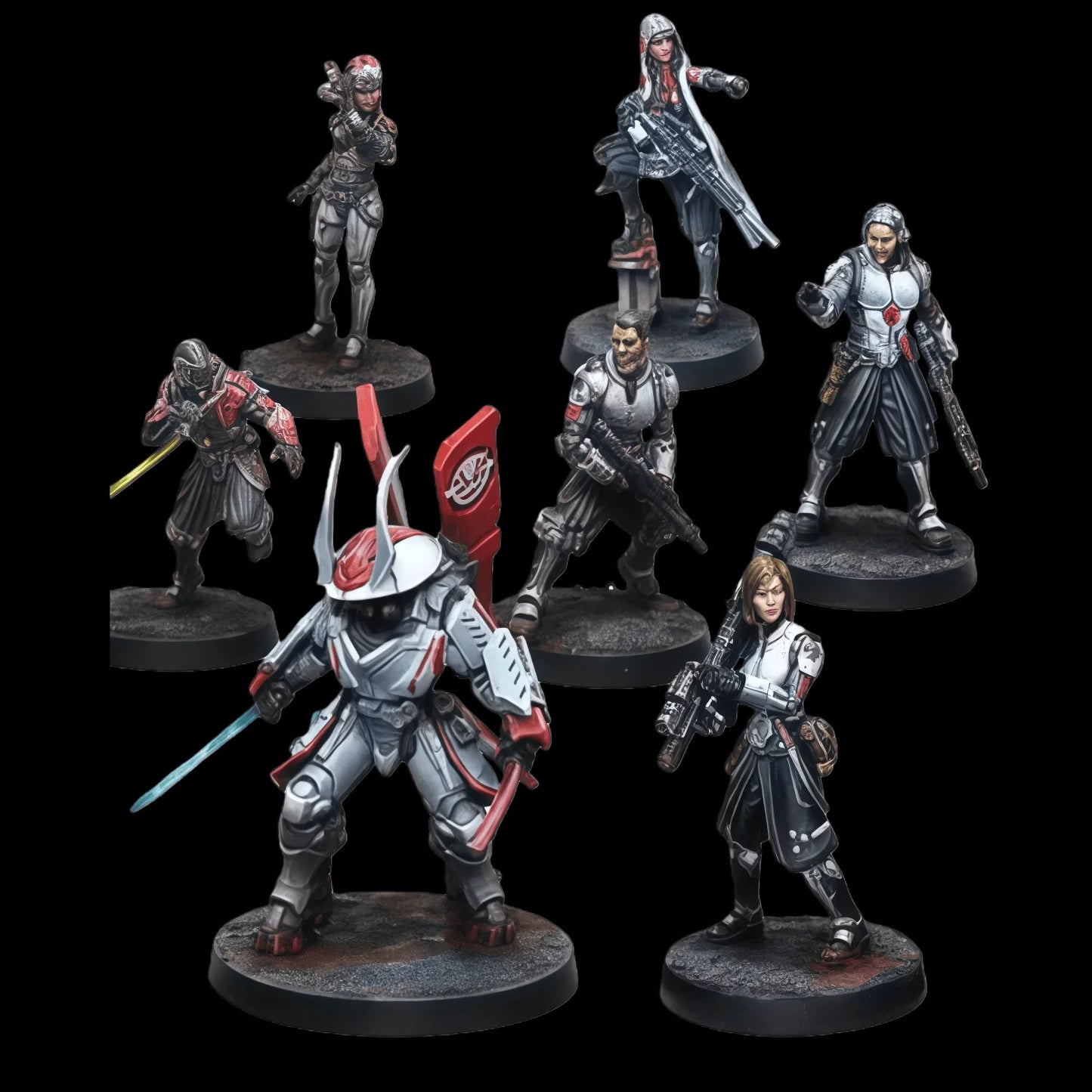 Resin Kit, GK, Table Game, Essentials JSA Army Pack Unpainted Base Included