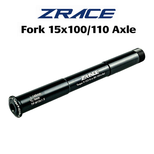 ZRACE MTB Fork QR15x100 / QR15x110 Thru Axle Lever Accessories for ROCKSHOX / FOX, 15x100 15x110 QR15 15*100 15*110
