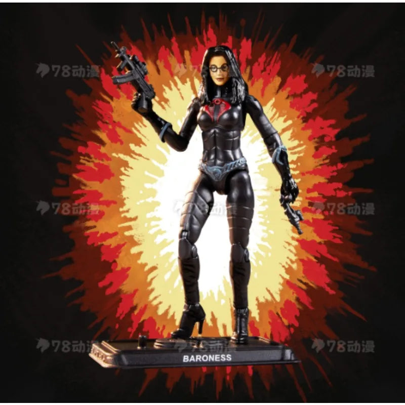 Original Hasbro G.I. Joe Classified Series BARONESS Anime Figures Toys Models Collection