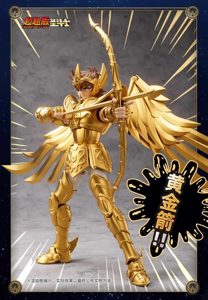 Original BLOKEES Saint Seiya Sagittarius Pegasus Aiolos Pegasus Action Figures